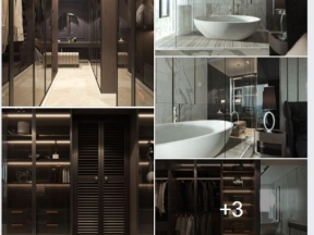 Mẫu 3dsmax 2016 thiết kế nội thất căn hộ biệt thự siêu đẹp