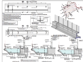 Mẫu bản vẽ file cad hàng rào dự án
