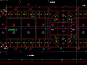 Mẫu bản vẽ mẫu cống thủy lợi 2x3.5x3.2m có dàn van