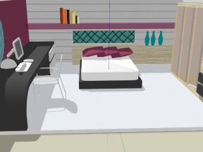 Mẫu bản vẽ nội thất phòng ngủ đẹp nhất