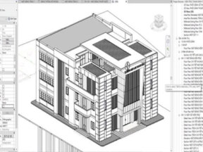 Mẫu bản vẽ revit chi nhánh hệ thống điện lực
