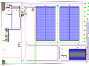 Mẫu bản vẽ trang trại heo thịt 3.000 con