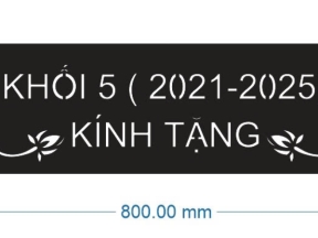 Mẫu biển hiệu cnc bản vẽ dxf mới nhất