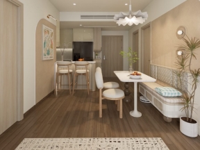 Mẫu căn hộ sang trọng .skp