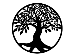 Mẫu cây  bản vẽ cad cnc