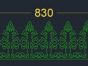 Mẫu cnc chông cổng bản vẽ mới đẹp