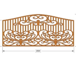 Mẫu cnc hàng rào file cad mới