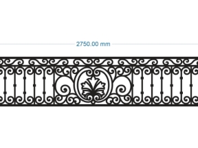Mẫu cnc lan can dxf