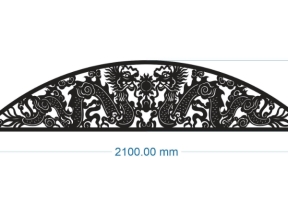 Mẫu cnc rồng chầu mẫu mới