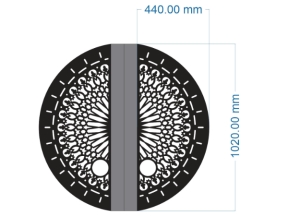 Mẫu cnc trống đồng file cad đẹp nhất