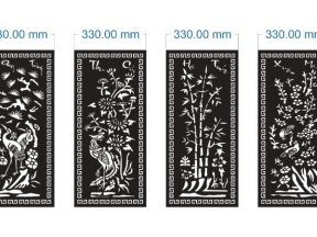 Mẫu cnc tùng cúc trúc mai cắt âm tháng 12