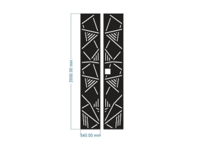Mẫu cnc vách cổng 2 cánh mới cao cấp