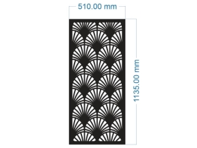 Mẫu cnc vách quạt