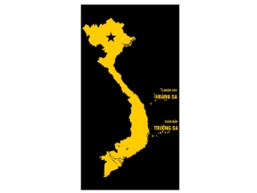 Mẫu cổng bản đồ việt nam đẹp bản vẽ cnc