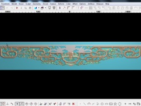 Mẫu cửa sắt võng triện mai cnc