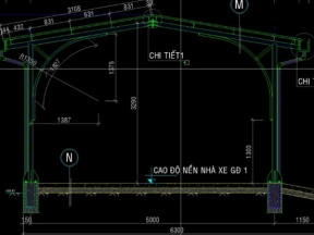 Mẫu file cad chợ dân sinh kiểu mới