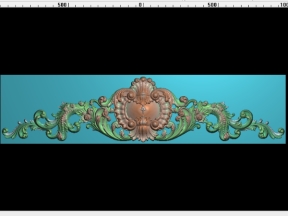 Mẫu hoa lá tây cửa sắt 17