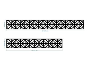 Mẫu hoa văn cửa sắt sổ đẹp cnc