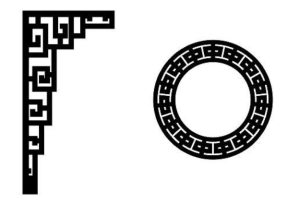 Mẫu hoa văn vách thờ cnc