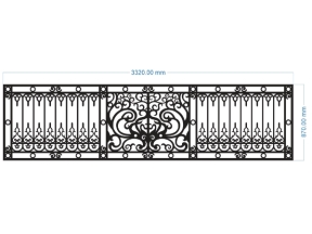 Mẫu lan can file cad đẹp nhất tháng 1