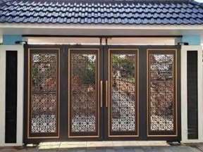 Mẫu mẫu cnc cổng 4 cánh đơn giản tháng 4