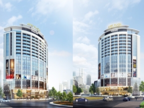 Mẫu revit tổ hợp chung cư, khách sạn và TMDV Apec Hải Dương (trình bày đẹp)