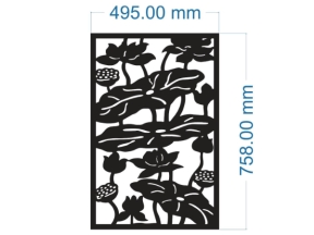 Mẫu vách sen cnc sang trọng nhất