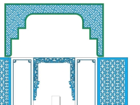 Mẫu vách thờ đẹp sang trọng model corel, dxf chuẩn model cnc
