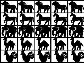 Model cắt cnc động vật trang trí