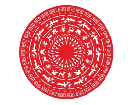 Model cắt cnc trống đồng tròn