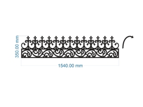 Model cnc chông kết hợp hoa văn