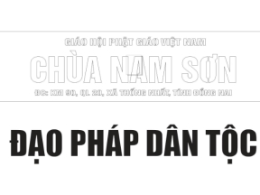 Model cnc chữ đạo pháp dân tộc