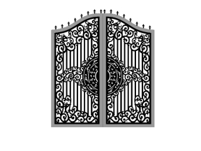 Model cnc cổng 2 cánh mới nhất hiện nay