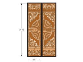 Model cnc cổng 2 cánh siêu hot hiện nay