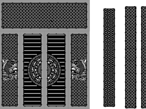 Model cnc cổng 4 cánh và 1 cánh mới nhất