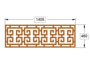 Model cnc diềm mái kính đẹp nhất tháng 6