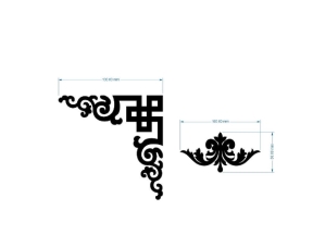 Model cnc hoa góc mới nhất