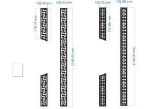 Model cnc hoa văn cổng mới