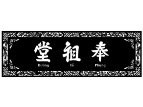Model cnc hoành phi đường tổ phụng