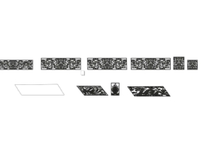 Model cnc lan can cầu thang rồng phượng