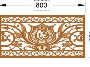 Model cnc lan can chữ lộc mới dxf