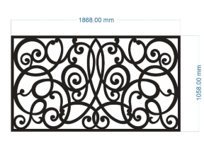 Model cnc lan can mới dxf
