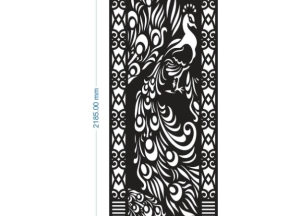 Model cnc vách chim cổng cổng