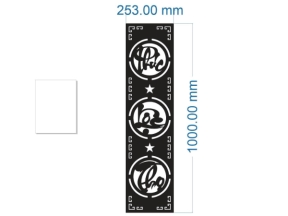 Model cnc vách cổng phúc lộc thọ dxf