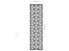 Model cnc vách ngăn mới nhất dxf