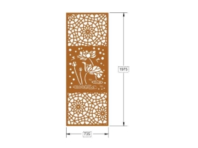 Model cnc vách ngăn sen mới