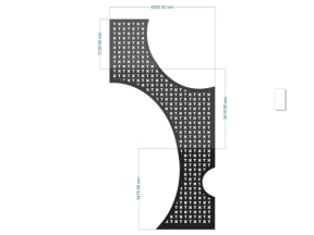 Model cnc vách nhà dxf