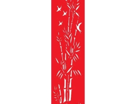 Model cnc vách trúc cổng