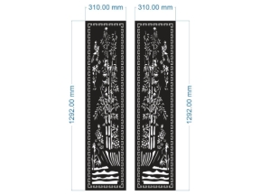 Model cnc vách trúc mới