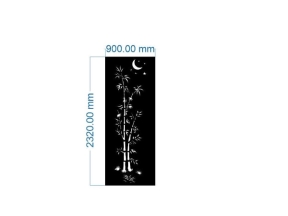 Model cnc vách trúc trăng đẹp